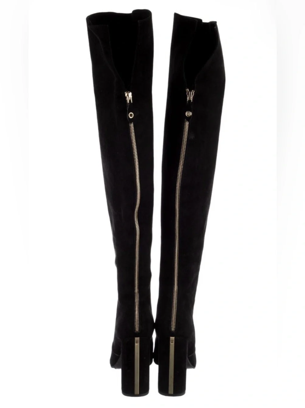Louis Vuitton Suede Over-The-Knee Boots